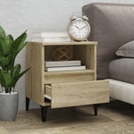 ZNTS Bedside Cabinet Sonoma Oak 40x35x50 cm 821816