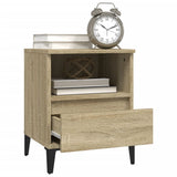 ZNTS Bedside Cabinet Sonoma Oak 40x35x50 cm 821816
