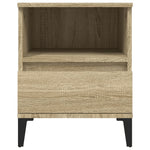 ZNTS Bedside Cabinet Sonoma Oak 40x35x50 cm 821816