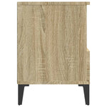 ZNTS Bedside Cabinet Sonoma Oak 40x35x50 cm 821816