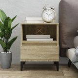 ZNTS Bedside Cabinet Sonoma Oak 40x35x50 cm 821816