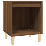 ZNTS Bedside Cabinets 2 pcs Brown Oak 40x35x50 cm 821873