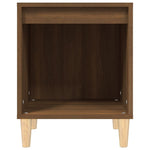 ZNTS Bedside Cabinets 2 pcs Brown Oak 40x35x50 cm 821873