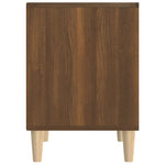 ZNTS Bedside Cabinets 2 pcs Brown Oak 40x35x50 cm 821873