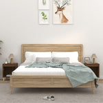 ZNTS Bedside Cabinets 2 pcs Brown Oak 40x35x50 cm 821873