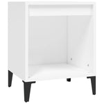 ZNTS Bedside Cabinets 2 pcs White 40x35x50 cm 821875