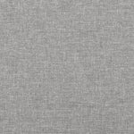 ZNTS Headboards 4 pcs Light Grey 100x5x78/88 cm Fabric 3116074