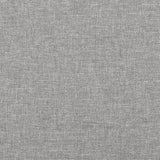 ZNTS Headboards 4 pcs Light Grey 100x5x78/88 cm Fabric 3116074