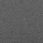 ZNTS Headboards 4 pcs Dark Grey 100x5x78/88 cm Fabric 3116075