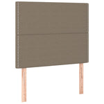 ZNTS Headboards 2 pcs Taupe 80x5x78/88 cm Fabric 3116170