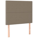 ZNTS Headboards 2 pcs Taupe 80x5x78/88 cm Fabric 3116170