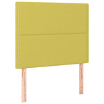 ZNTS Headboards 2 pcs Green 90x5x78/88 cm Fabric 3116181