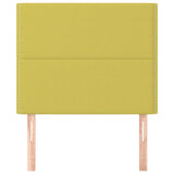 ZNTS Headboards 2 pcs Green 90x5x78/88 cm Fabric 3116181
