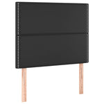 ZNTS Headboards 2 pcs Black 80x5x78/88 cm Faux Leather 3116264