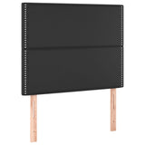 ZNTS Headboards 2 pcs Black 80x5x78/88 cm Faux Leather 3116264