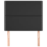 ZNTS Headboards 2 pcs Black 80x5x78/88 cm Faux Leather 3116264