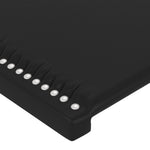 ZNTS Headboards 2 pcs Black 80x5x78/88 cm Faux Leather 3116264