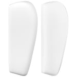 ZNTS Headboard with Ears White 203x23x78/88 cm Faux Leather 3116973