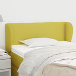 ZNTS Headboard with Ears Green 83x23x78/88 cm Fabric 3116985