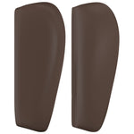 ZNTS Headboard with Ears Brown 93x23x78/88 cm Faux Leather 3117085