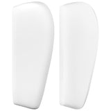 ZNTS Headboard with Ears White 203x23x78/88 cm Faux Leather 3117113