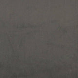 ZNTS Headboard with Ears Dark Grey 203x23x78/88 cm Velvet 3117449