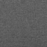 ZNTS Headboard with Ears Dark Grey 93x23x78/88 cm Fabric 3117463