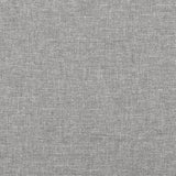 ZNTS Headboard with Ears Light Grey 83x23x78/88 cm Fabric 3117552