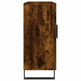 ZNTS Sideboard Smoked Oak 90x34x80 cm Engineered Wood 828137