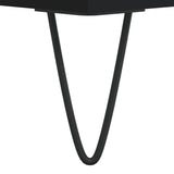ZNTS Coffee Table Black 90x60x35 cm Engineered Wood 827061