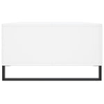 ZNTS Coffee Table High Gloss White 104x60x35 cm Engineered Wood 827094