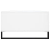 ZNTS Coffee Table High Gloss White 104x60x35 cm Engineered Wood 827094