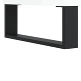ZNTS Coffee Table High Gloss White 104x60x35 cm Engineered Wood 827094