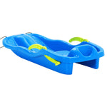 ZNTS Sledge with Brakes Blue 87x40x18 cm Polypropylene 93713