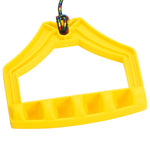 ZNTS Sledge with Seat Red 102.5x40x23 cm Polypropylene 93722