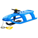 ZNTS Sledge with Wheel Blue 102.5x40x23 cm Polypropylene 93724