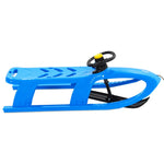 ZNTS Sledge with Wheel Blue 102.5x40x23 cm Polypropylene 93724