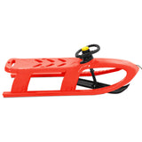 ZNTS Sledge with Wheel Red 102.5x40x23 cm Polypropylene 93725