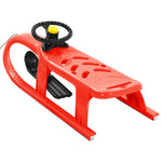ZNTS Sledge with Wheel Red 102.5x40x23 cm Polypropylene 93725
