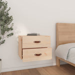 ZNTS Wall-mounted Bedside Cabinets 2 pcs 50x36x40 cm 820977