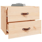 ZNTS Wall-mounted Bedside Cabinets 2 pcs 50x36x40 cm 820977