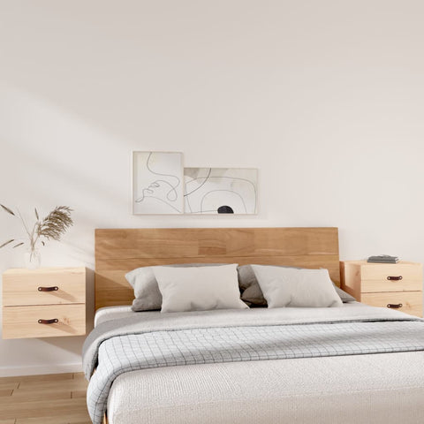 ZNTS Wall-mounted Bedside Cabinets 2 pcs 50x36x40 cm 820977