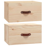 ZNTS Wall-mounted Bedside Cabinets 2 pcs 40x29.5x22 cm 820987