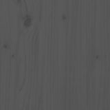ZNTS Wall-mounted Bedside Cabinet Grey 40x29.5x22 cm 820990