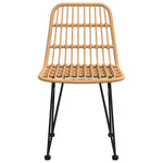 ZNTS Garden Chairs 2 pcs 48x62x84 cm PE Rattan 319428