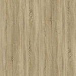 ZNTS Coffee Table Sonoma Oak 80x50x45 cm Engineered Wood and Iron 823318