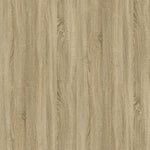 ZNTS Coffee Table Sonoma Oak 80x45x45 cm Engineered Wood and Iron 823323