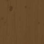 ZNTS Bench Honey Brown 112.5x51.5x96.5 cm Solid Wood Pine 823562