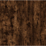 ZNTS Coffee Table Smoked Oak 60x44.5x45 cm Engineered Wood 819569