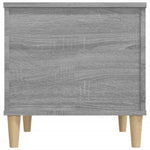 ZNTS Coffee Table Grey Sonoma 60x44.5x45 cm Engineered Wood 819570